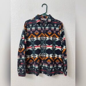 Woolrich Western Keystone Printed Chamois Shirt - L